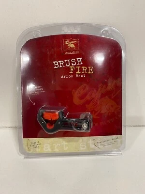 Cajun Archery Brush Fire Arrow Rest - Red and Black - Image 1 of 2