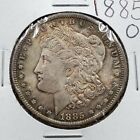 1885 O Morgan 90 Silver Eagle Dollar Coin Choice Bu Uncirculated Pq Toning Tone