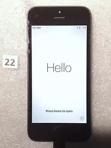 Apple iPhone 5 16Gb A1428 Black Fido #22 - Picture 1 of 12