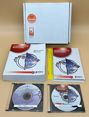 Pinnacle EDITION Ver 4.5 Upgrade 2002 Video Editing DVD Software w/Product Key - Image 1 of 4