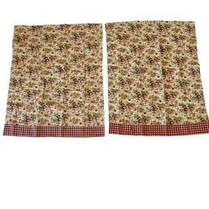Curtains Cottage Core Designables Darcy Floral Print Tiers Brand New In Package - Picture 1 of 4