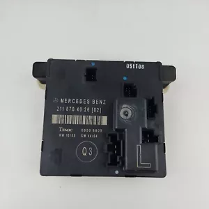 2003-2009 Fits Mercedes-Benz E350 W211 Rear Left Driver Side Door Control Module - Picture 1 of 12