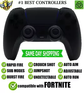 Best Modded Controller for Fortnite Silent Modz Rapid Fire compatible with PS5 - Picture 1 of 3