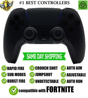 SONY Best Modded Controller for Fortnite Silent Modz Rapid Fire compatible with PS5