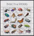 F-EX41310 US USA MNH 1999 WILDLIFE INSECTS BEETLE & SPIDERS BUTTERFLIES.