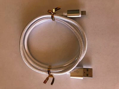 USB Cable Nylon Braided Charger Cord For Phone 14,13,12,11,X,8,7,6,5 Lot - Image 1 of 4