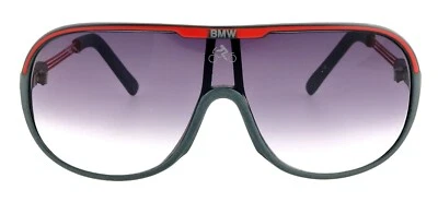 Gafas de sol vintage BMW verde mate rojo fibra de carbono escudo aviador Alemania Foto 1 de 4