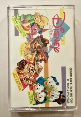 The Disney Afternoon Original Music Four Hit Disney TV Shows (Cassette, 1990) - Image 1 of 3