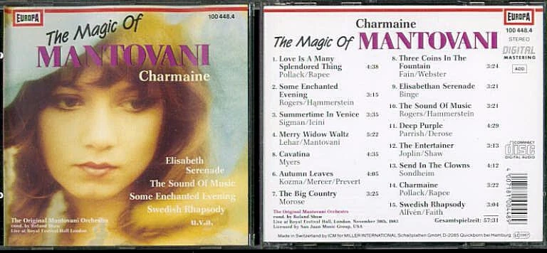 CD  The Magic of  M A N T O V A N I   Charmaine - Bild 1 von 1