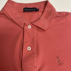Camisa Polo Pelican Coast Para Hombre 2XL Coral Manga Corta 2 Botones Nueva Orleans, LA - Imagen 1 de 15