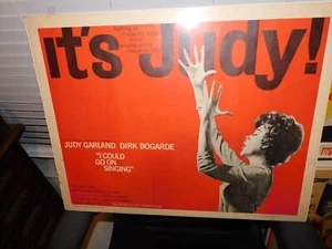 POSTER JUDY GHIRLANDA DATATO 1963 " È JUDY!" 100% ORIGINALE. - Foto 1 di 5