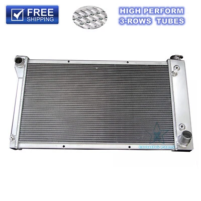 3 Rows Radiator for 67-72 Chevy/GMC C10 C20 C30 K10 K20 C1500 C2500 Pickup Truck - Image 1 of 4