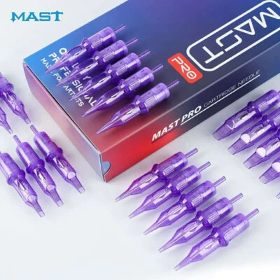 DRAGONHAWK MAST PRO 1005RM Cartridge Size 0,30mm Tattoo Needles Disposable 20St.