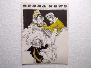 Opera News Magazine January 23, 1965 Volume 29 / Number 11 w/Insert FALSTAFF - Bild 1 von 14