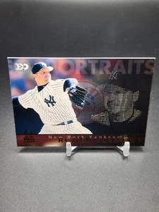 1999 Pacific Omega EO Portraits Roger Clemens #11 Yankees Pinhole Silhouette - Picture 1 of 4