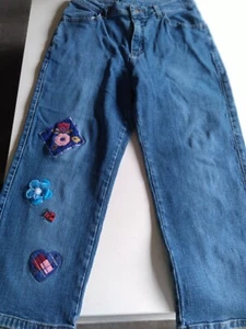 Girls size 10M jeans waist 28 inseam 22 - Picture 1 of 2