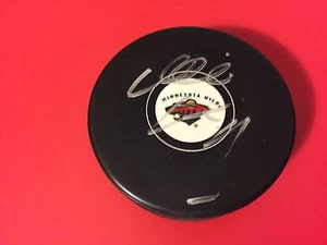 Mikko Koivu Minnesota Wild Signed Auto Puck - Picture 1 of 1