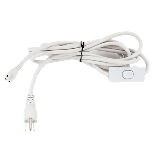 10ft Integrated LED TUBE wire with ON/OFF switch + 3 prong grounded AC UL Plug - Picture 1 of 9