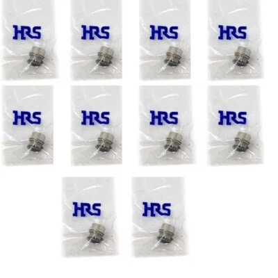 10 pcs Hirose HR10A-10R-12S Circular Connector Panel Mount Receptacle 12Position - Image 1 of 4