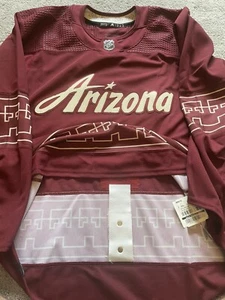 NWT Arizona Coyotes Adidas MIC Alternate Maroon Desert Nights Team Jersey 58 - Picture 1 of 2
