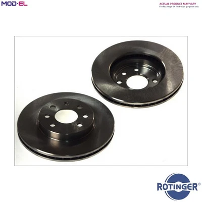 2x BRAKE DISC RT 1991-GL T5 FOR MAZDA PY-Y8/ZA/VPS 2.5L PEXW/HFY1/PEXN 2.0L 4cyl - Image 1 of 4