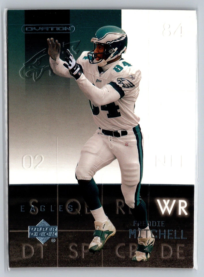 2002 Upper Deck Ovation #67 Freddie Mitchell - Image 1 of 2