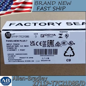 Nuevo Sellado NUEVO PLC 2711P-T7C21D8S HMI Panelview Plus 7 Terminal US AB - Imagen 1 de 4