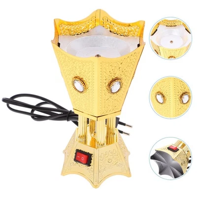  Incensiere in stile mediorientale plug-in elettrico cono di incenso ornamento - Immagine 1 di 4