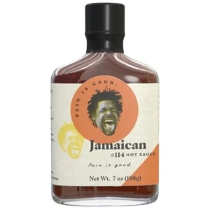 916181 1 X 198G BOTTLE PAIN IS GOOD JAMAICAN STYLE BATCH #114 SAUCE - Picture 1 of 1