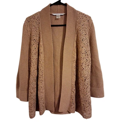 Suéter Cárdigan Abierto Peter Nygard Talla Mediana Usado en Excelente Condición Foto 1 de 4