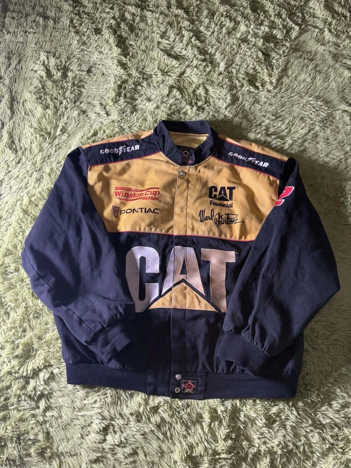 Chaqueta de carreras JH Designs Ward Burton Goodyear Cat #22 ¡¡¡Talla 2XL!!!! Foto 1 de 4