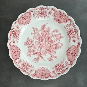Windsor 10" Plate Ridgeway Staffordshire England  Hand Engraving Scalopped - Picture 1 of 8