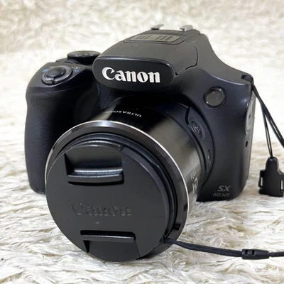 Canon PowerShot SX60 HS Digital Camera Black Very Good with Accessories - Image 1 of 4