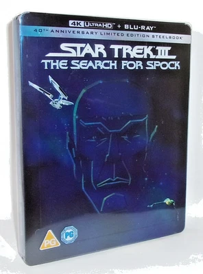Star Trek III: The Search For Spock (4K UHD + Blu-ray, 2024) Exclusive Steelbook - Image 1 of 4