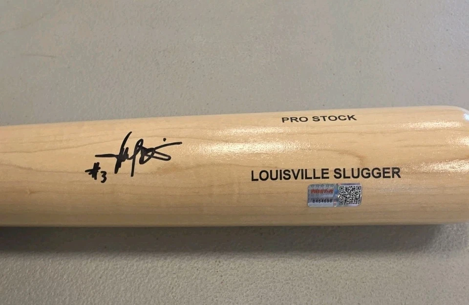 Bate de béisbol Harold Baines autografiado firmado Louisville Slugger tres estrellas certificado de autenticidad Foto 1 de 4