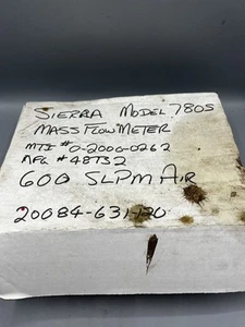 Sierra Instruments: 780S-NAA-N4-EN2-P2-V1-NR Mass Flow Meter. Unused - Picture 1 of 11