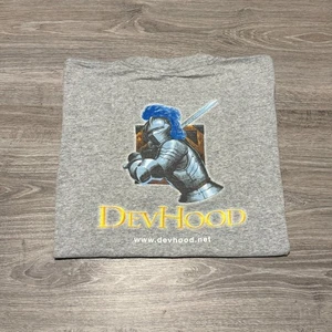 Camiseta De Colección 2001 DEVHOOD .NET Microsoft Developer PC MIT Tech Adulto Grande - Imagen 1 de 8