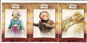 Topps Star Wars Force Awakens Series 2 Maz's Castle Set (9 Cards) - Picture 1 of 1