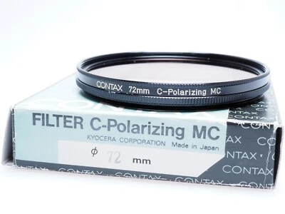 Contax Circular Polarising Filter, Boxed with Plastic Keeper Case. - Image 1 of 3