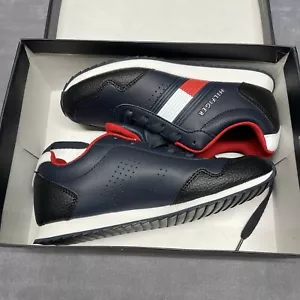 Tommy Hilfiger JAX JOGGER 2.0 OP Navy/Black Shoes Size 5 Kids Boys Dress School - Picture 1 of 9