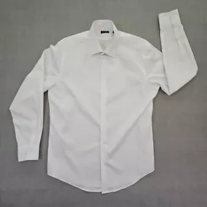 Madison Men's Slim Fit Button-Down Long Sleeve Shirt Size Large 16- 16.5 34/35 - Picture 1 of 15