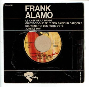 Frank ALAMO Vinyle 45T EP 7" LE CHEF DE LA BANDE - JURE-LE MOI - RIVIERA 231044 - Imagen 1 de 3
