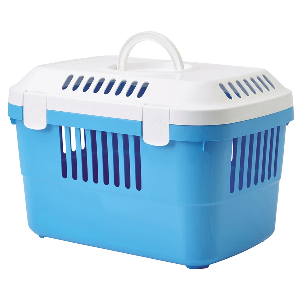 Nobby Transportbox Discovery 1 blau für kleine Hunde 48,5x33x31,5 cm - Bild 1 von 1