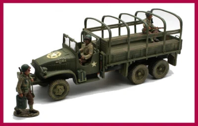 KING AND COUNTRY: DD039 - GMC DEUCE AND HALF TRUCK WITH CREW - NEW - Image 1 of 4