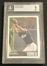 1995 Bowman #4 Bobby Abreu  ASTROS  Rookie  BGS 9