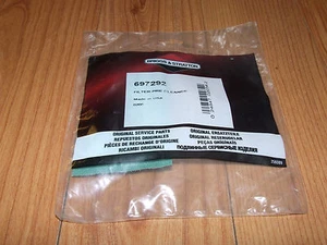 NOS OEM ORIGINALE BRIGGS & STRATTON 697292S PER FILTRO ARIA - Foto 1 di 1