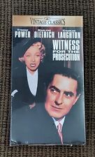 Witness for the Prosecution (Vhs, 1992, Vintage Classics) New & Sealed