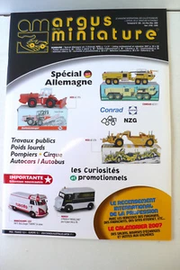 ARGUS DE LA MINIATURE  N°236  CONRAD NZG  NOREV CITROEN  BON ÉTAT  2006 - Imagen 1 de 1