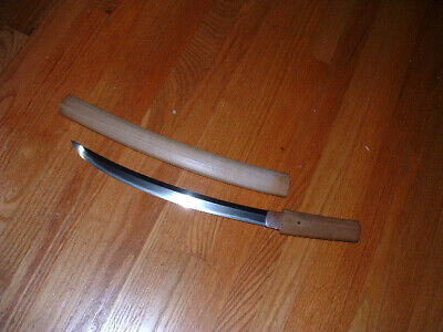 [SA309] Japanese Samurai Sword: Mumei Wakizashi In Shirasaya   • 140.78$