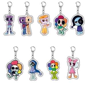 Dandy's World Plush Scraps Keychain Set – 9PCS Cute Anime Accessories - Picture 1 of 12